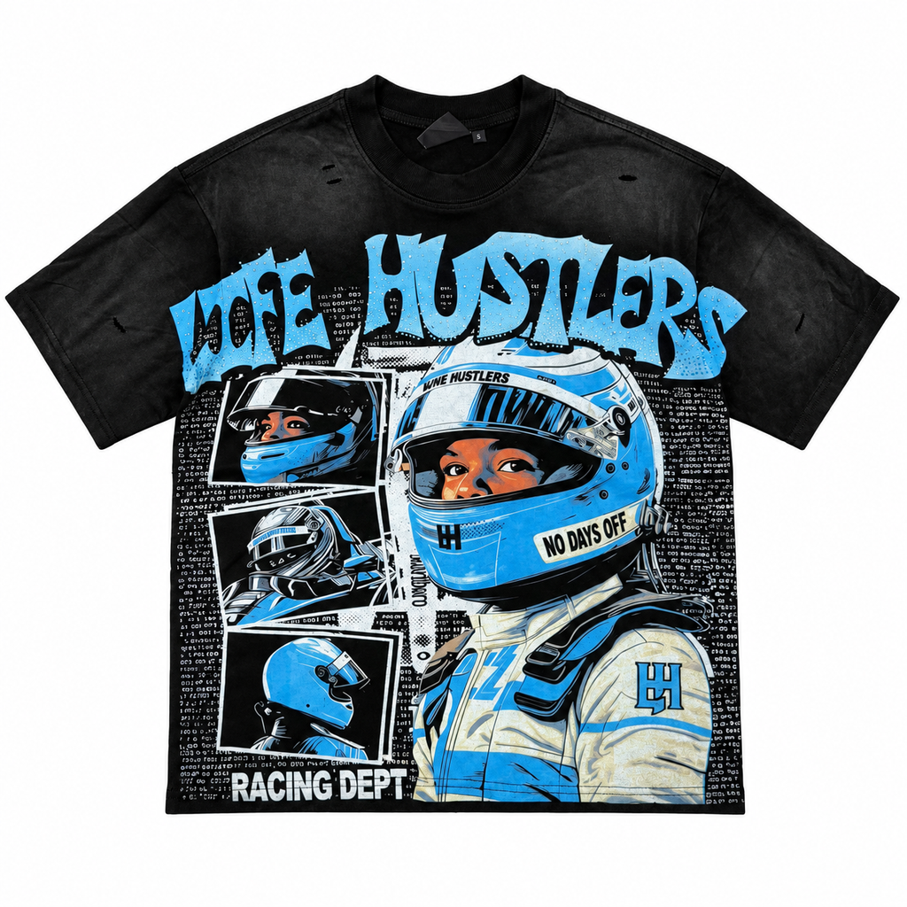 Life Hustlers Racing Dept Graphic T-Shirt