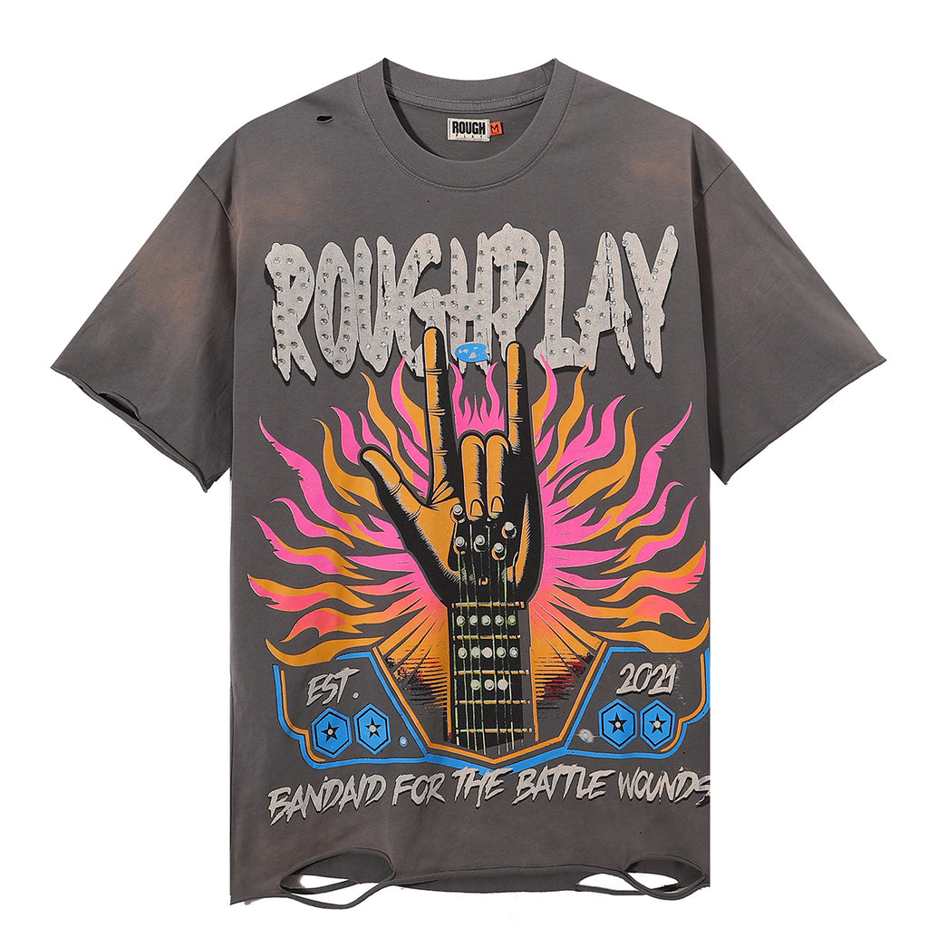Flame Hand Graphic Tee