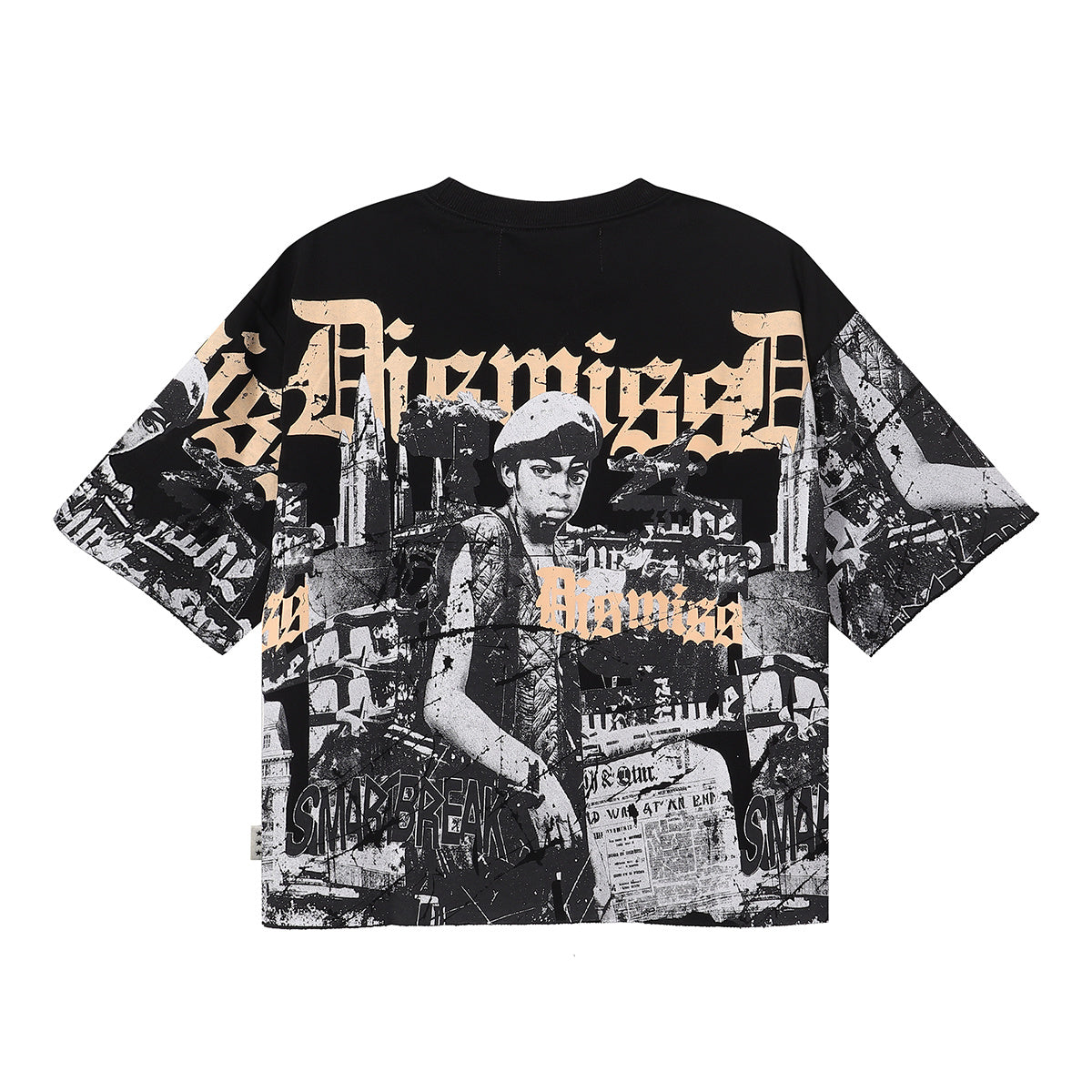 Denim City Collage Graphic Tee
