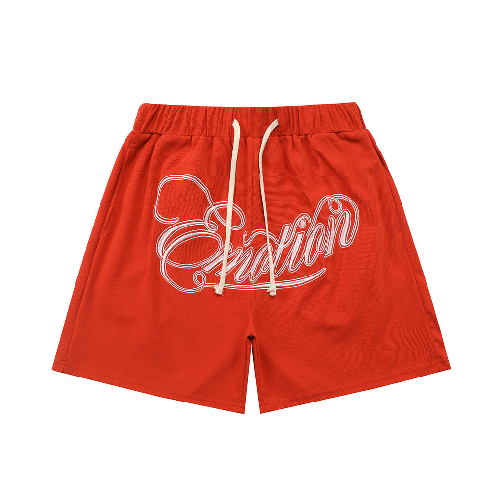 Red Emotion Button-Up Shirt Suit