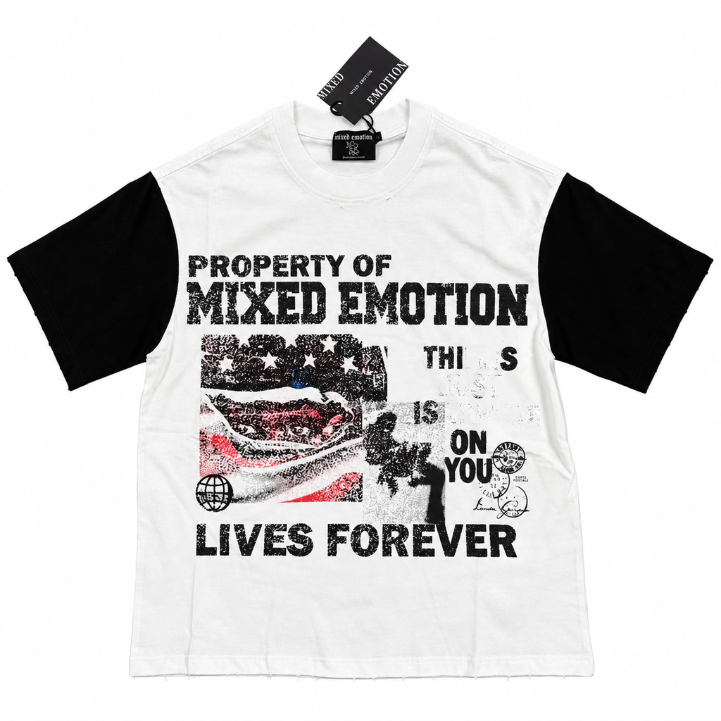 Mixed Emotion Property Of Graphic T-Shirt