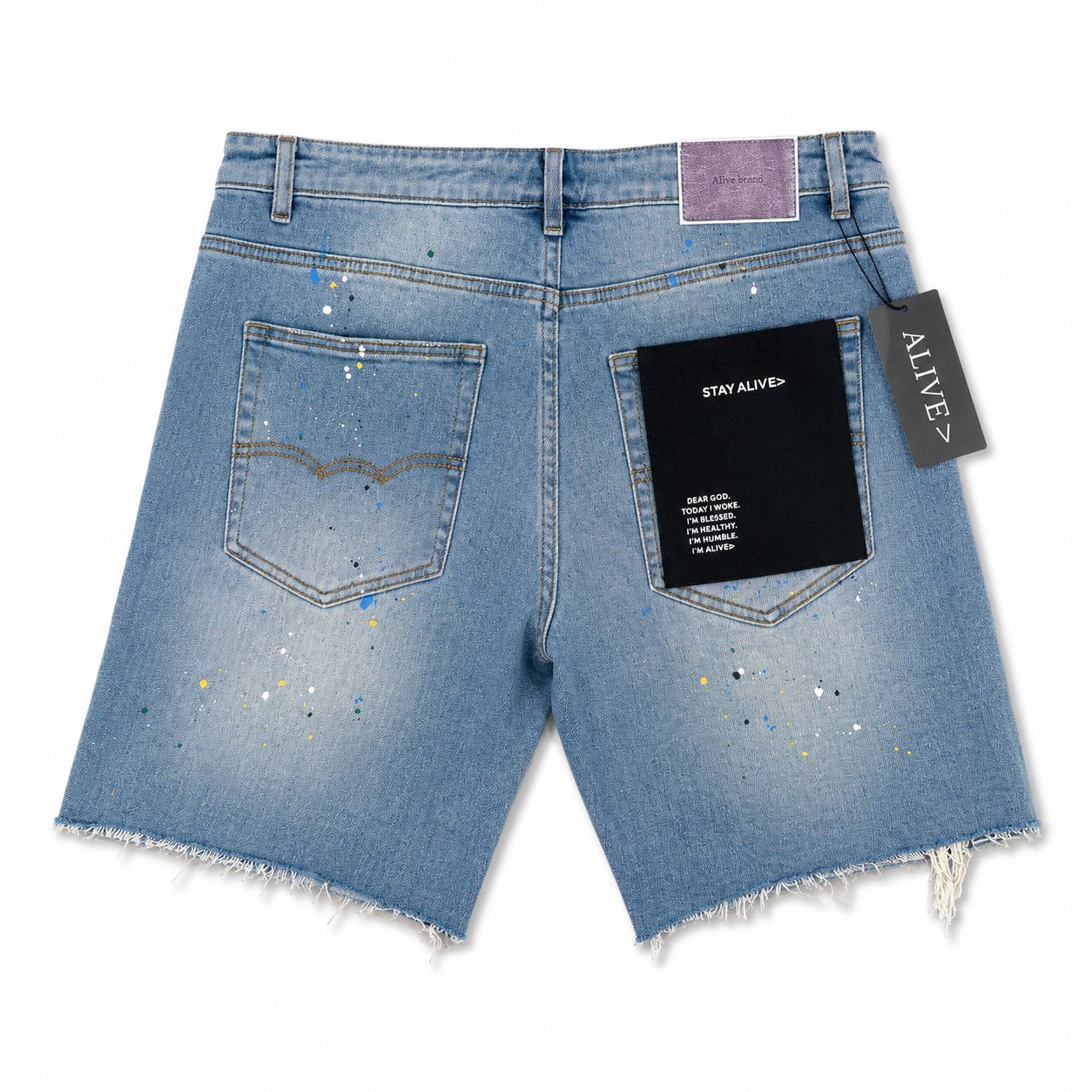 Alive Jeans Shorts Splash