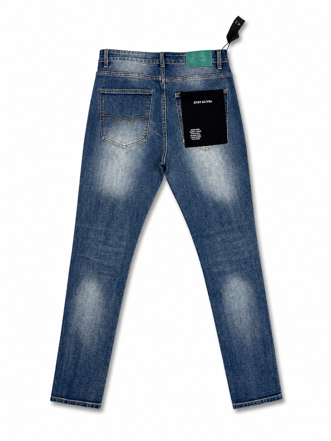 Alive Jeans Star Rhinestone