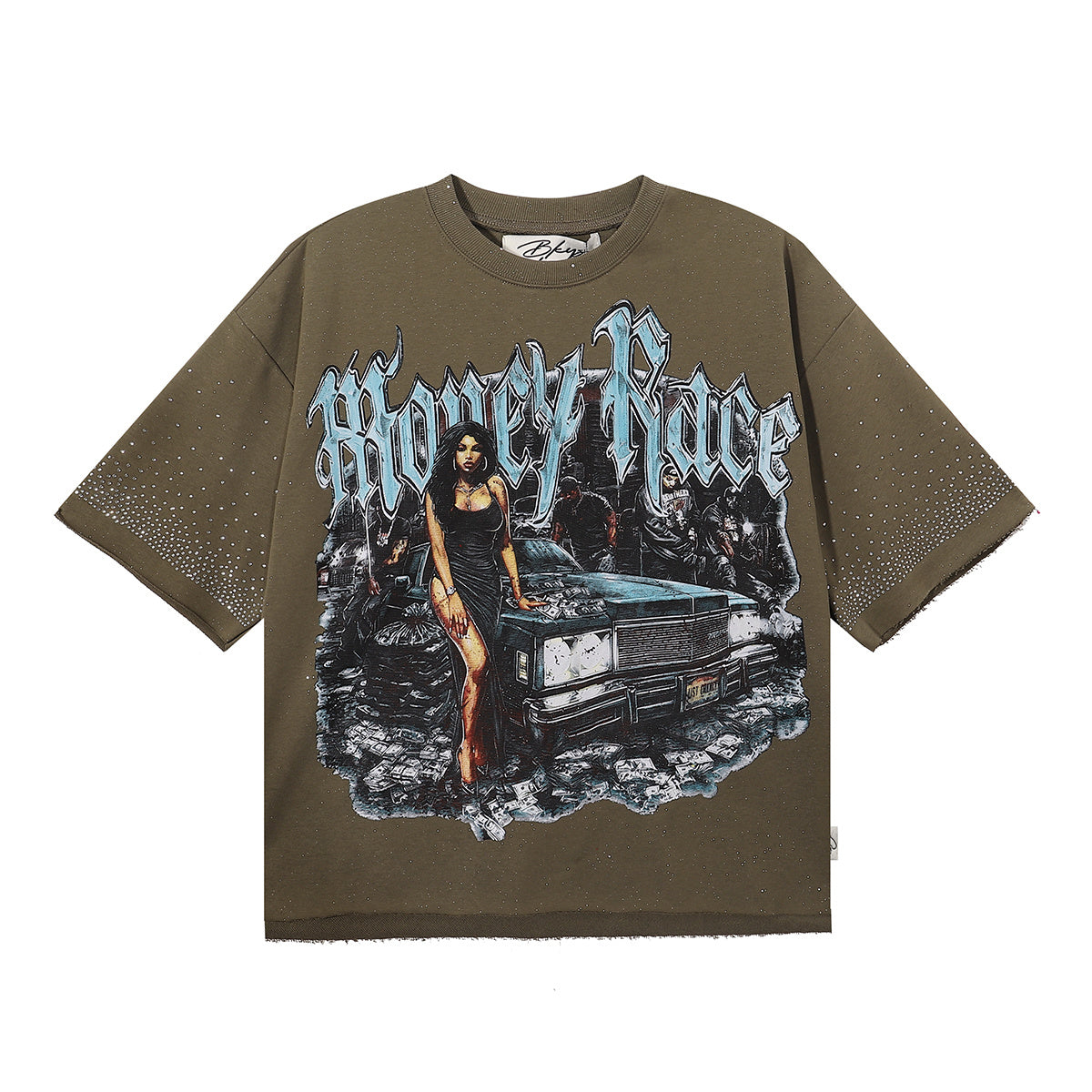 Money Race F-terry Graphic T-Shirt