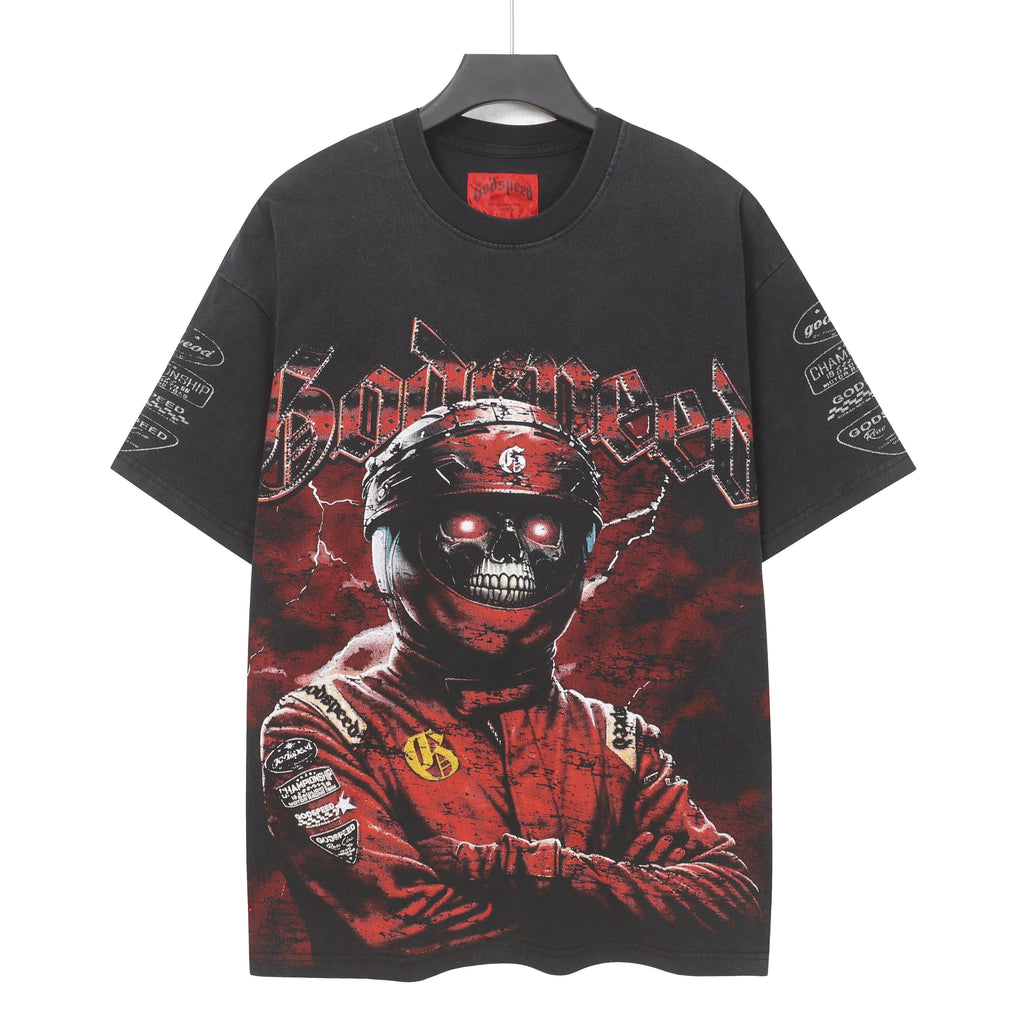 Infernal Racer Skull Graphic Tee