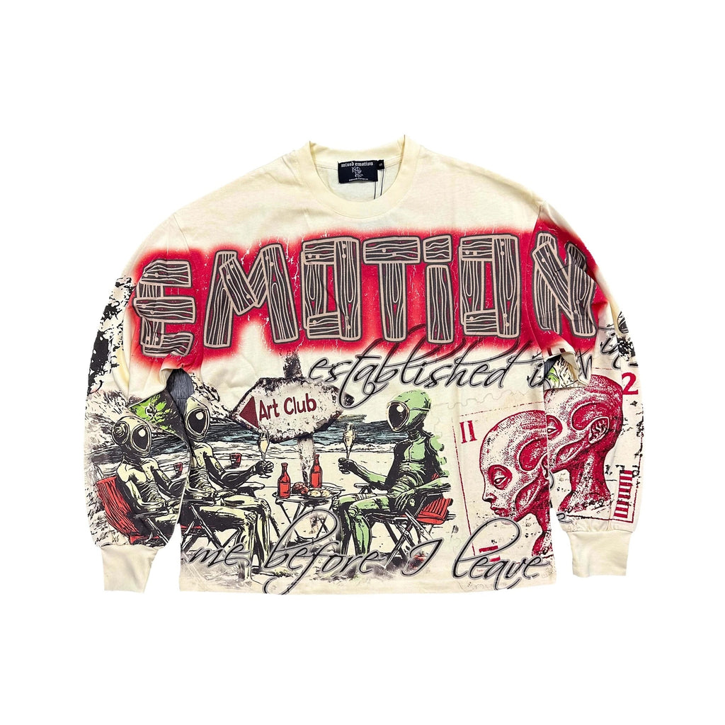 Alien Art Club Graphic Sweatshirt