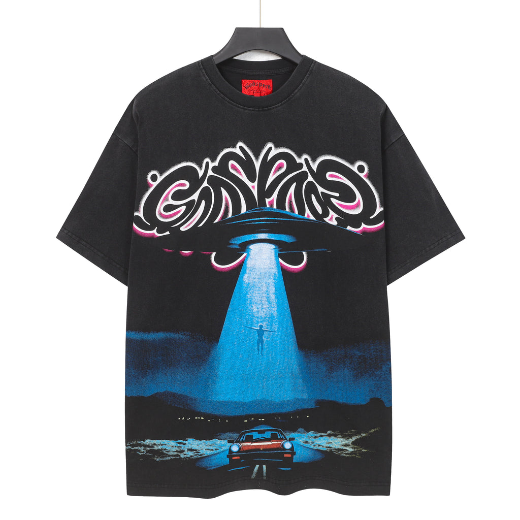 UFO Abduction Graphic Tee