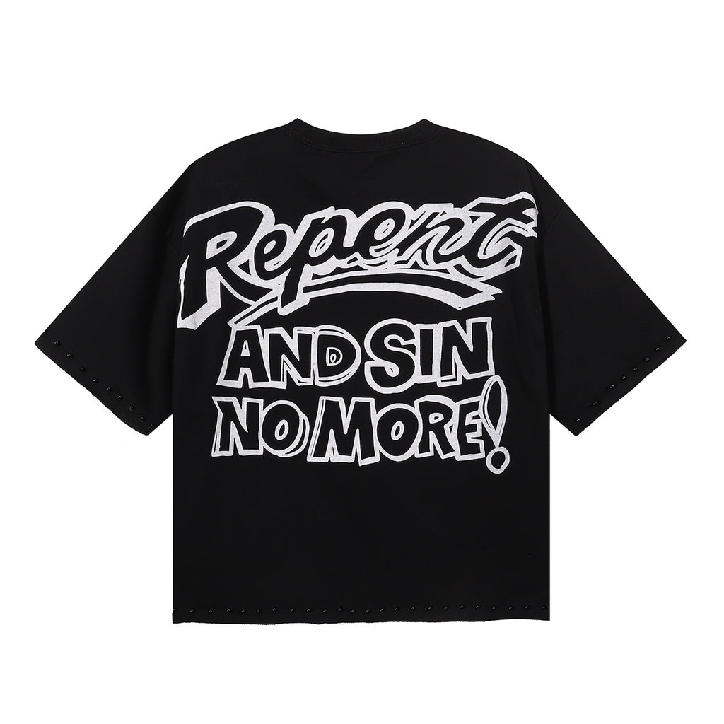Revolt Split Face Graphic Tee