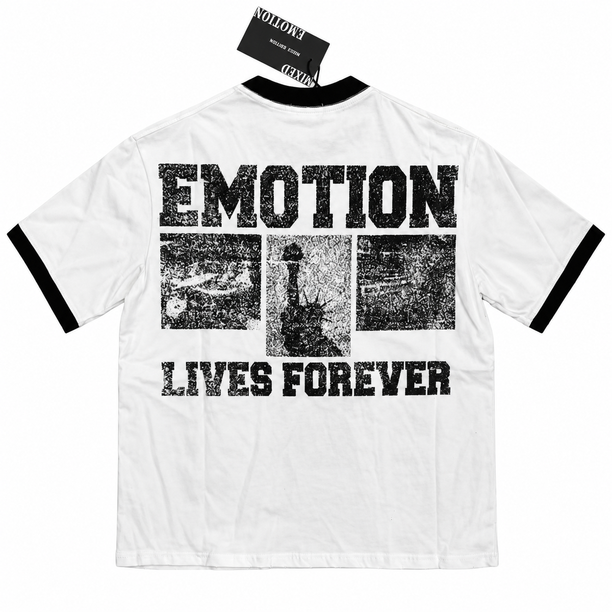 Mixed Emotion Emotion Lives Forever Graphic T-Shirt