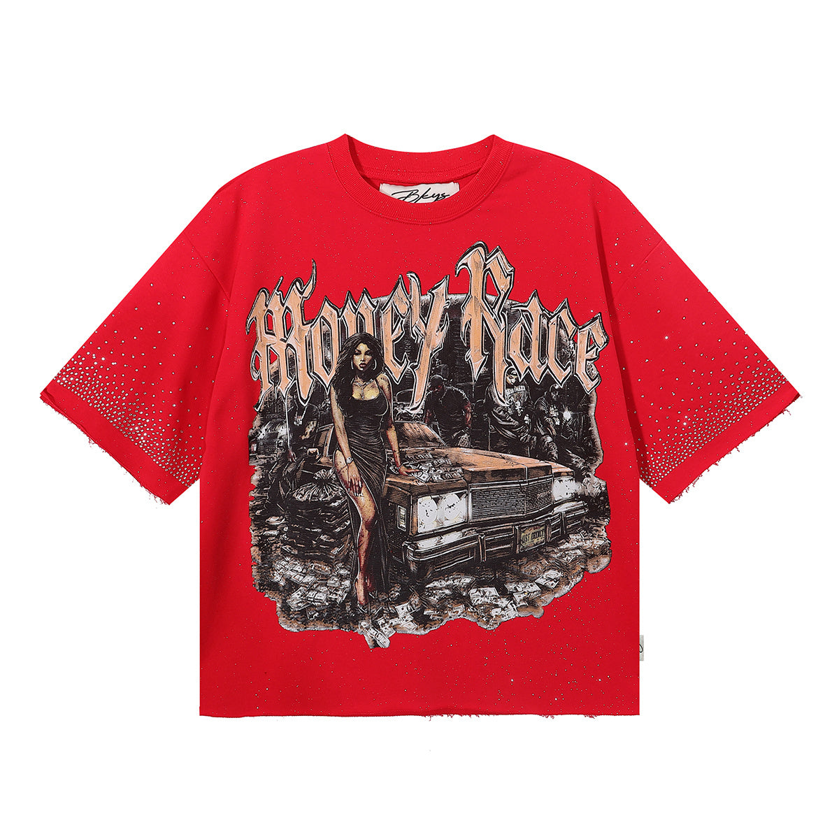 Money Race F-terry Graphic T-Shirt