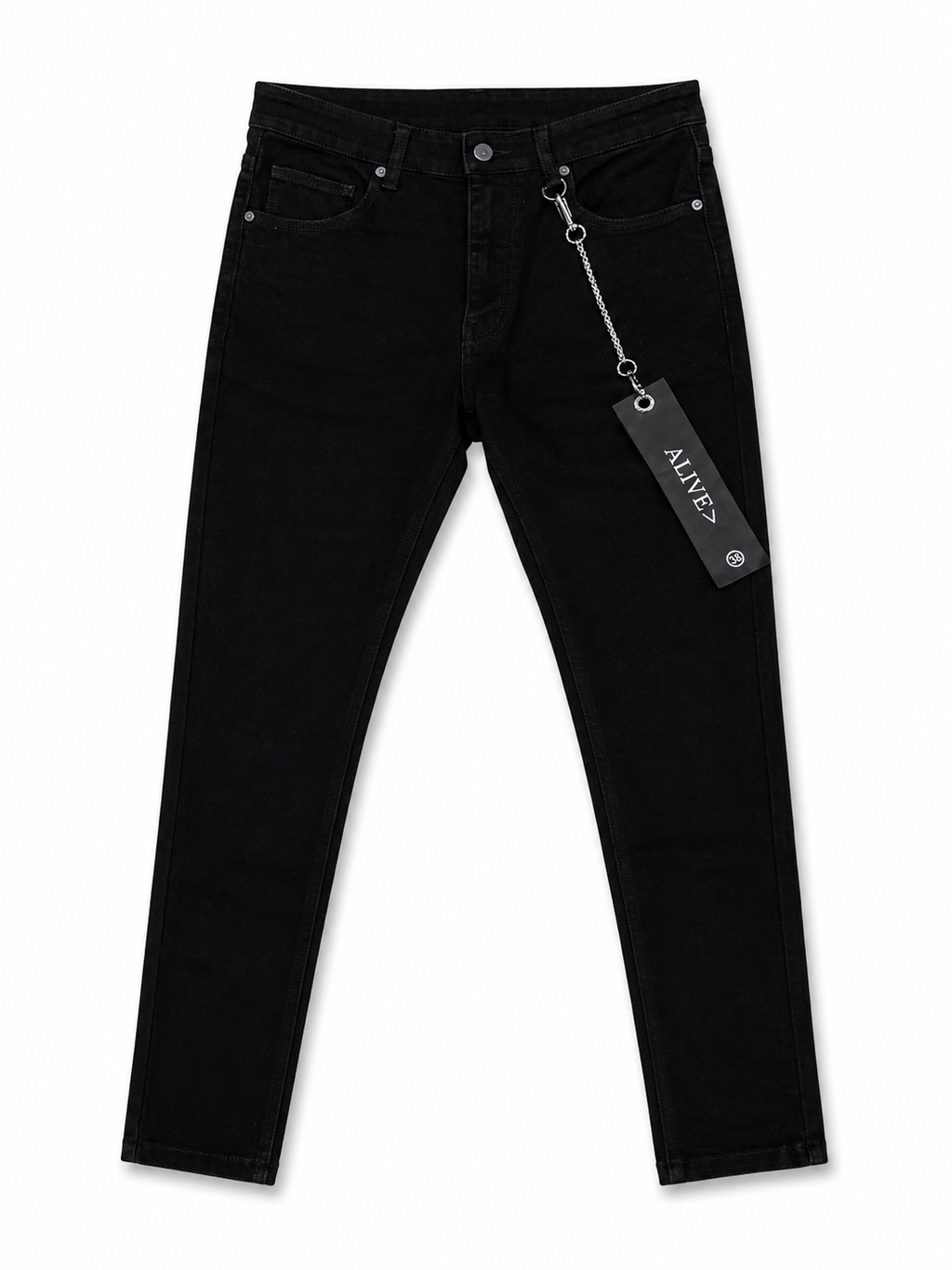 Alive Jeans Plain Black