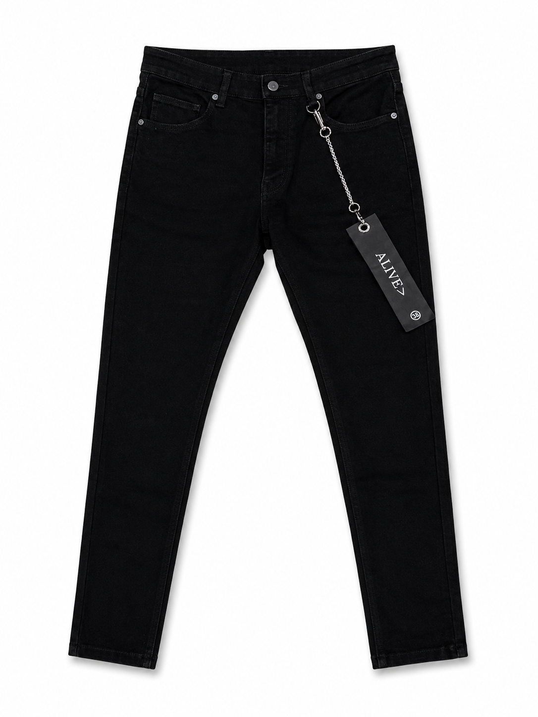 Alive Jeans Plain Black