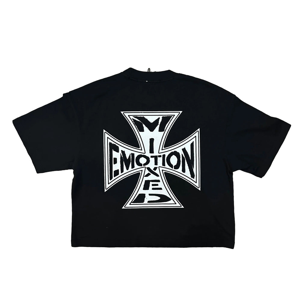 Cross Logo Distressed Tee