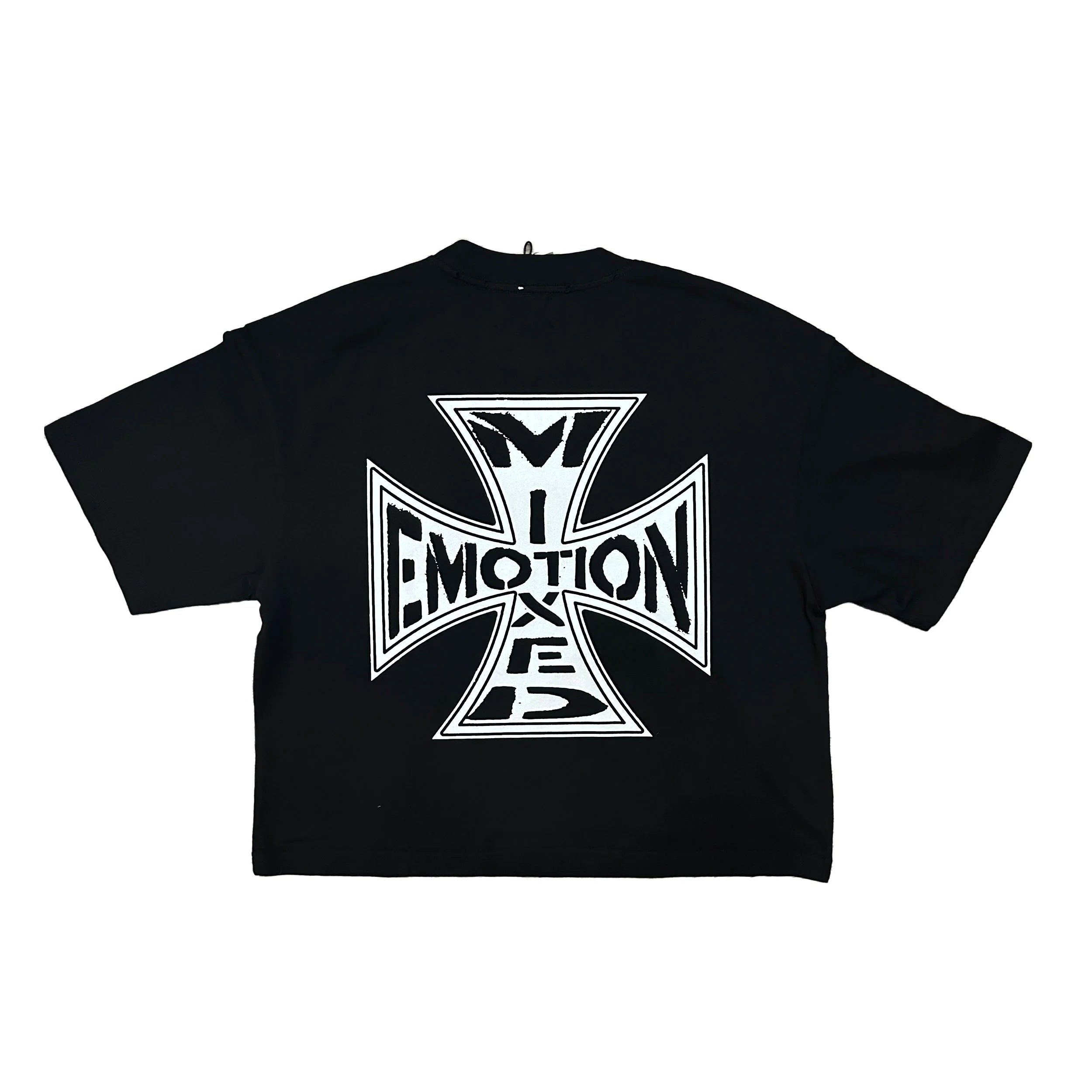 Cross Logo Distressed Tee