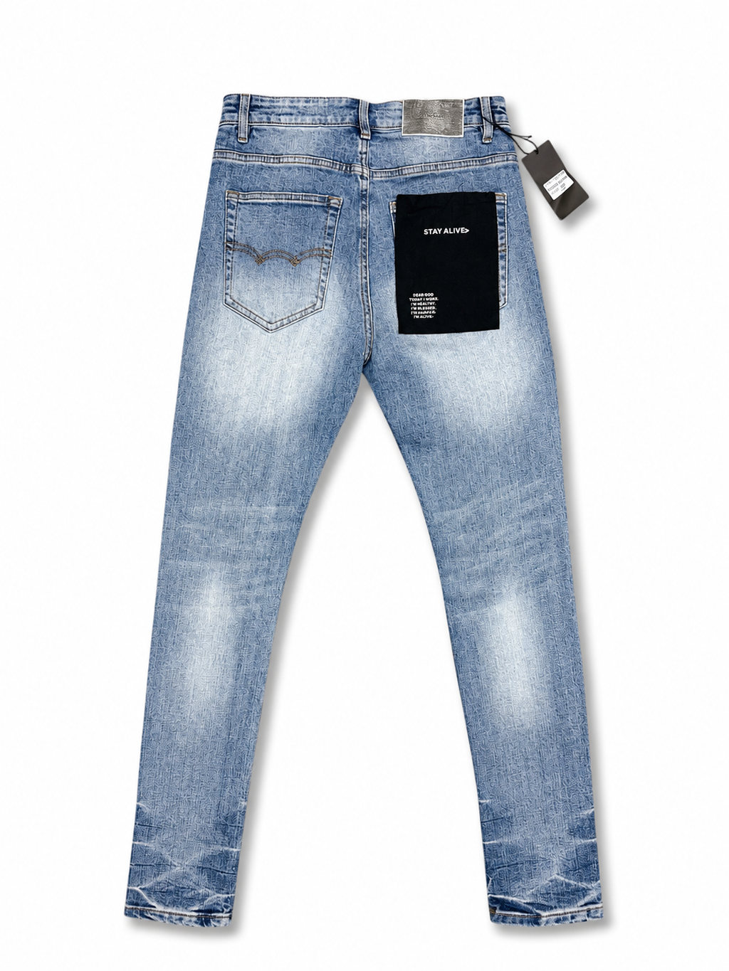 Alive Jeans Blue patch