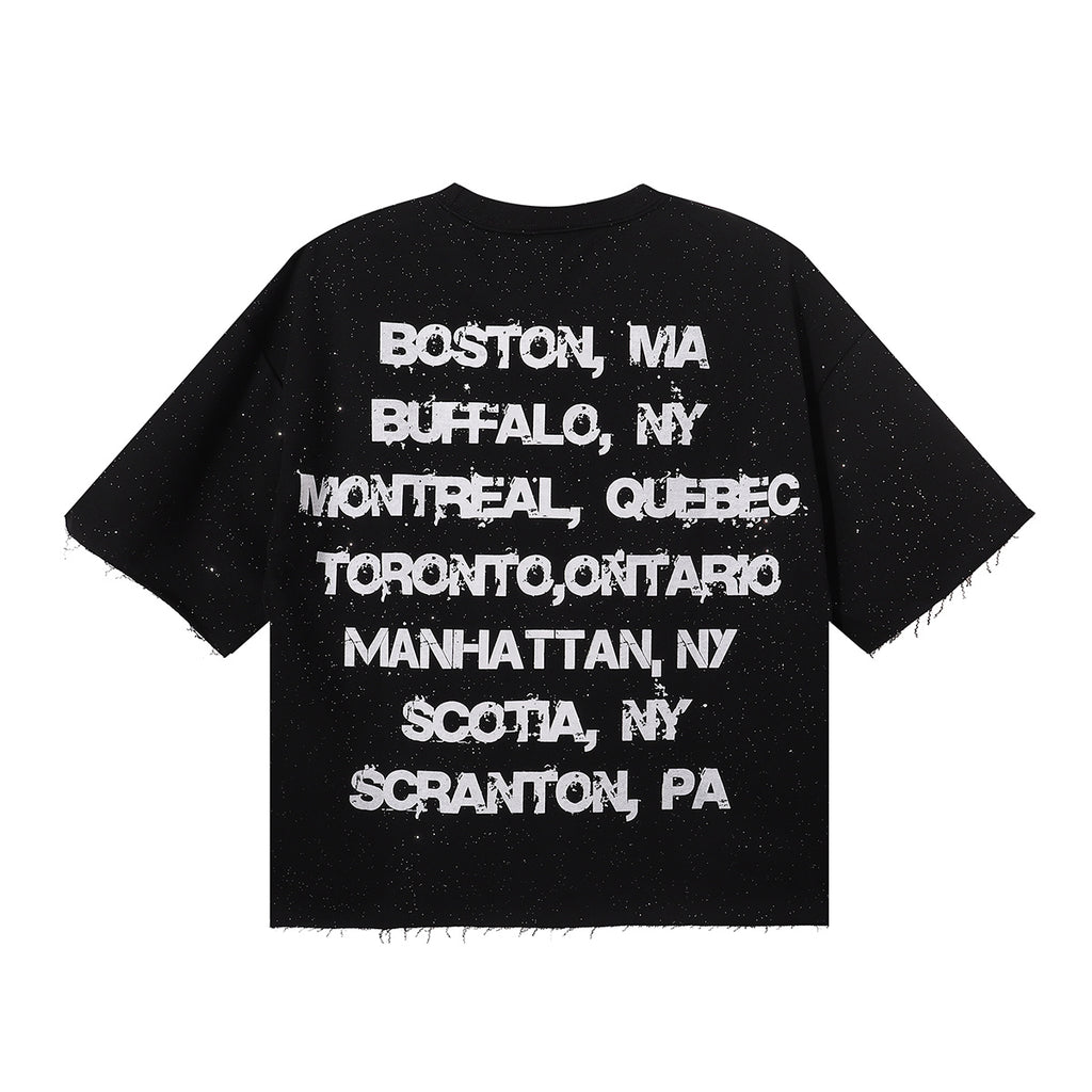 Strange Skeleton Guitar Graphic Tee