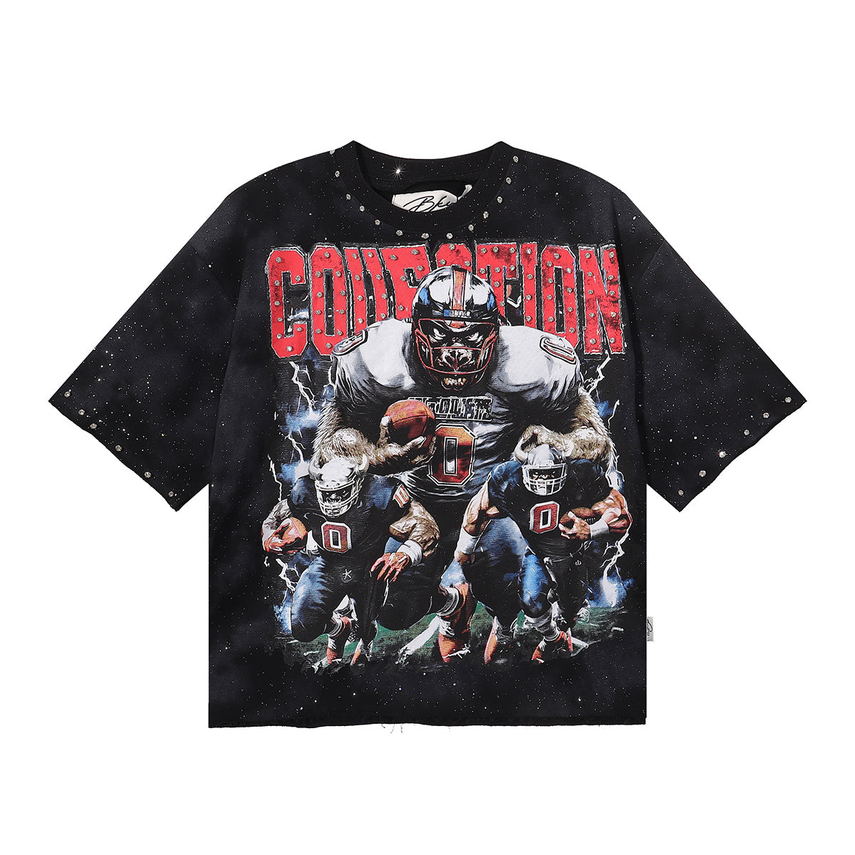 Collision Football Graphic Tee