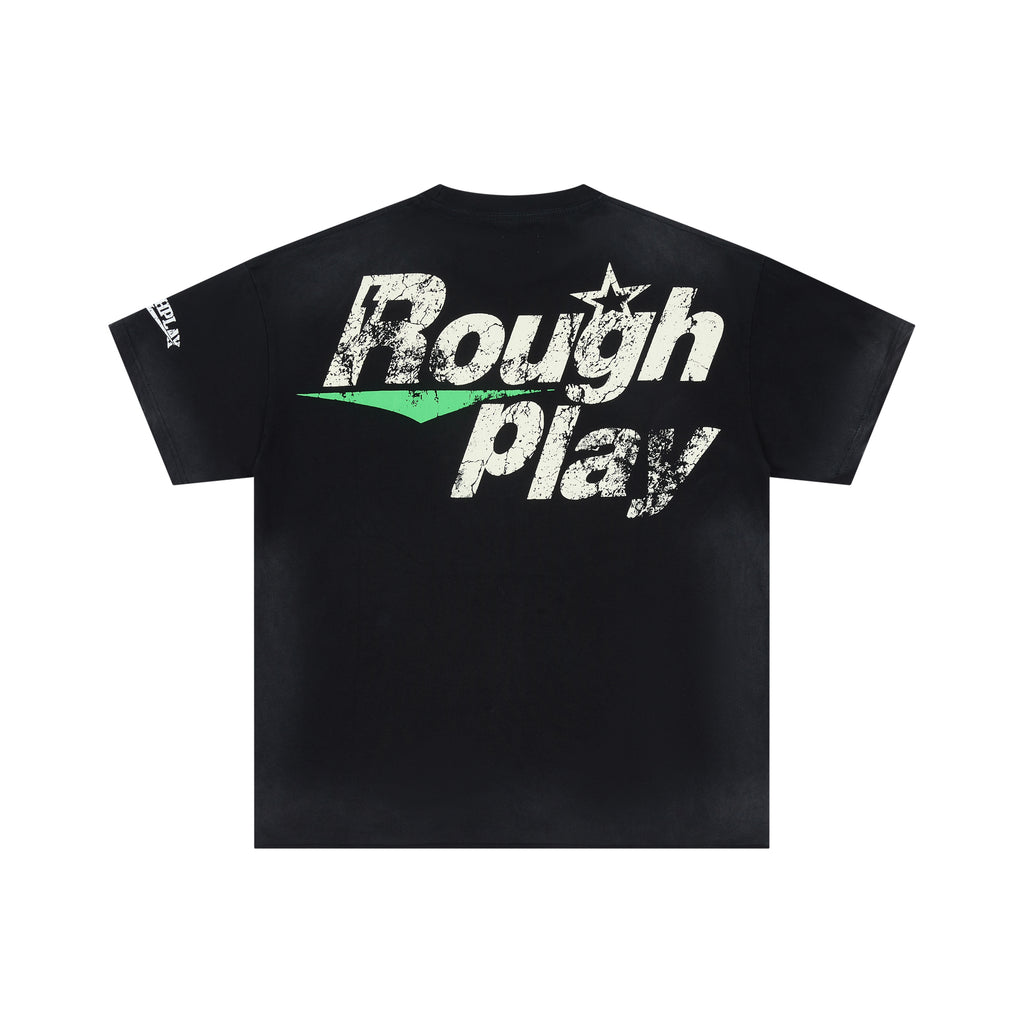 Roughplay Vintage Distressed Graphic T-Shirt