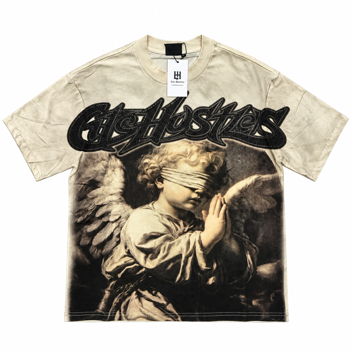 Life Hustlers Blind Faith Angel Graphic T-Shirt