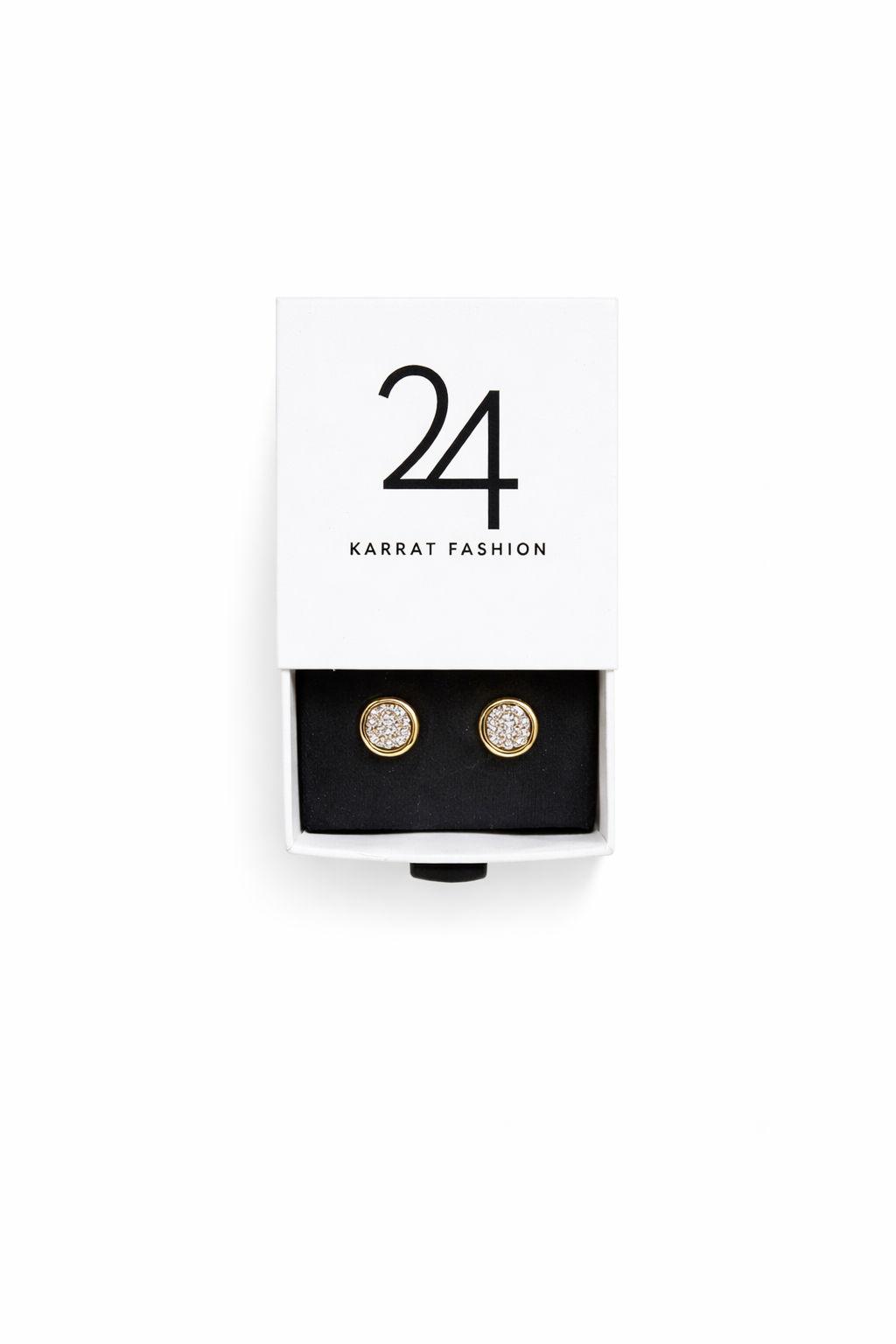 Circle Gold Stud b