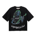 Strange Skeleton Guitar Graphic Tee