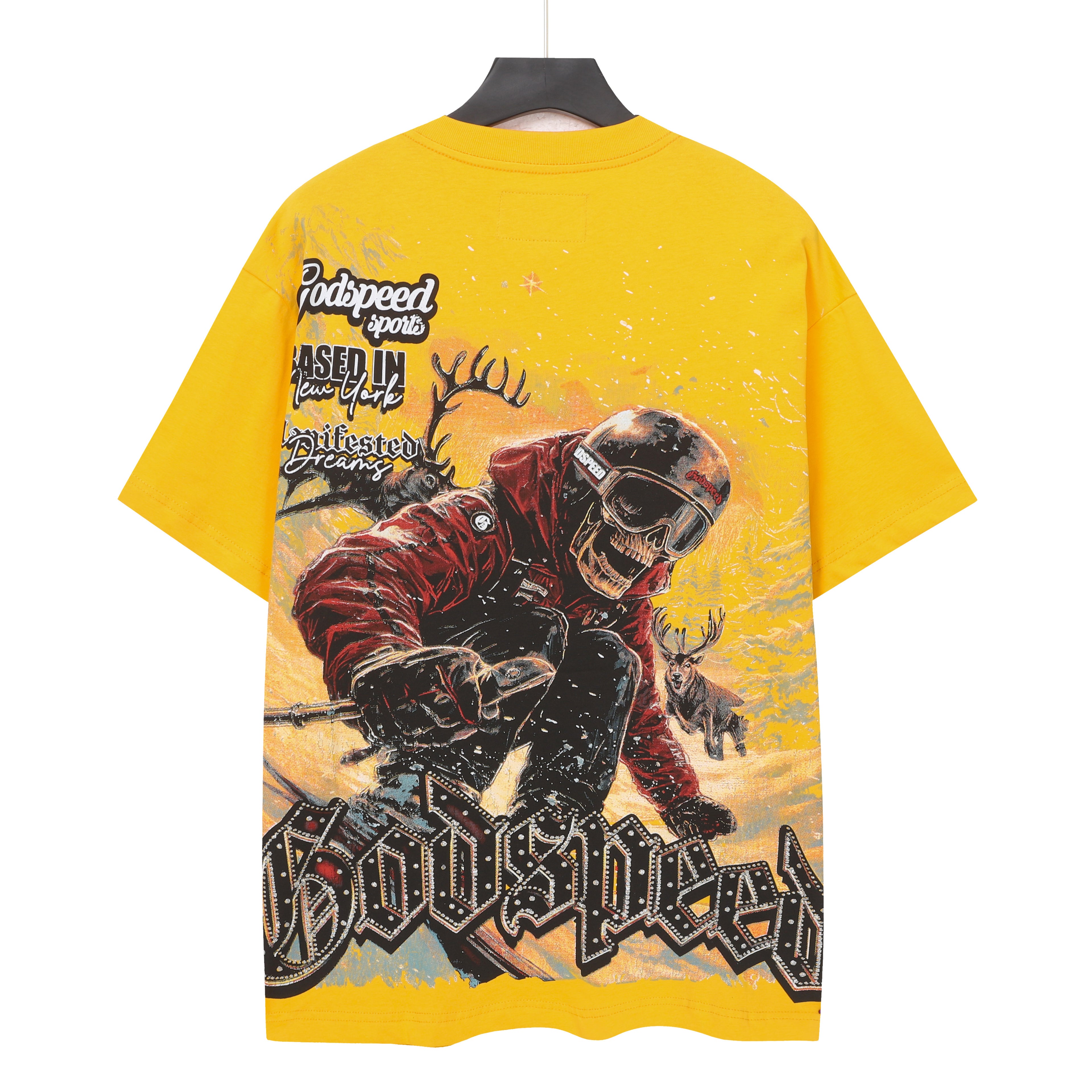 Frost Rider Skull Graphic Tee