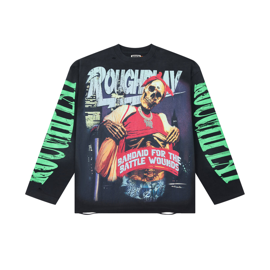 Roughplay Graphic Long Sleeve Tee