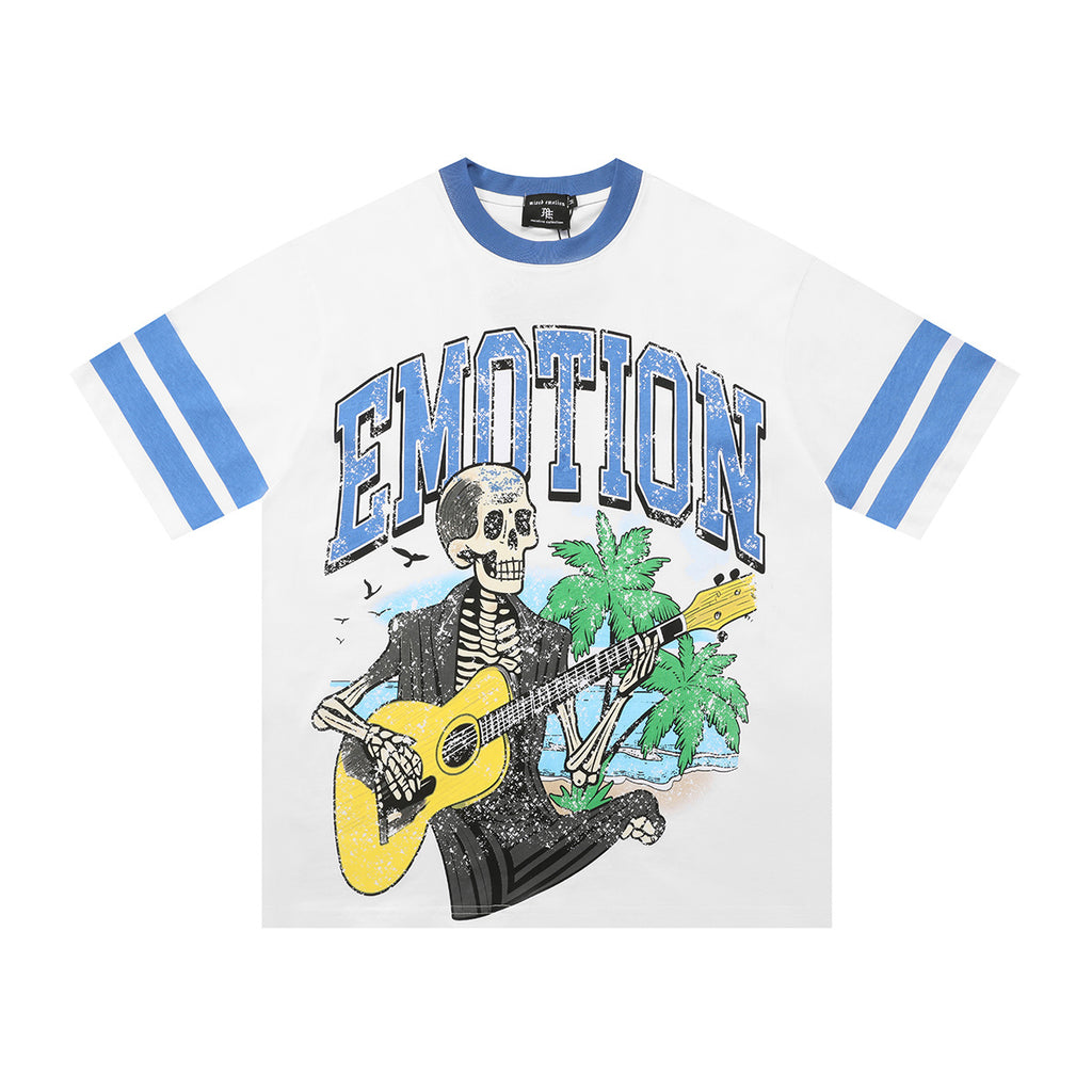 Skeleton Guitar Graphic Tee