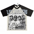 Life Hustlers No Days Off Hip-Hop Graphic T-Shirt