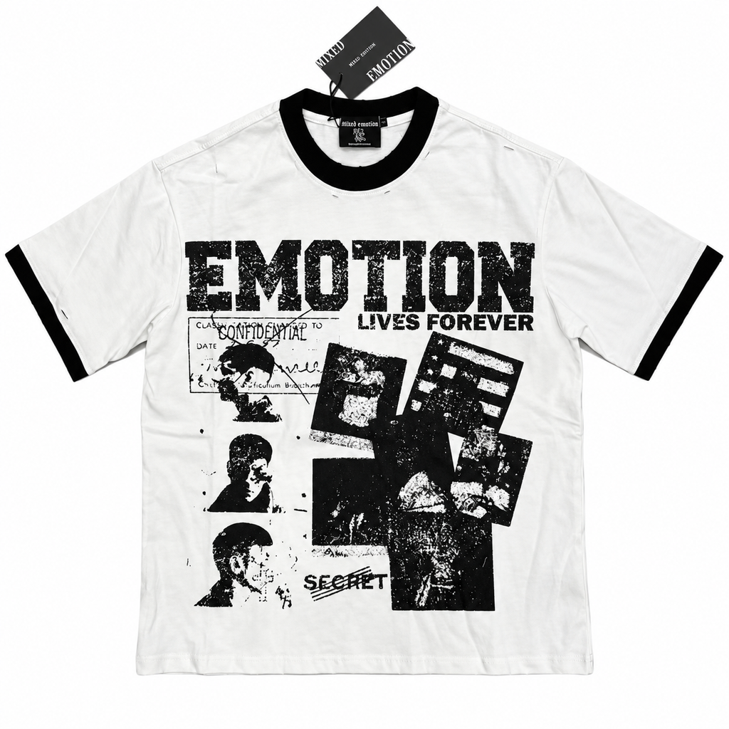 Mixed Emotion Emotion Lives Forever Graphic T-Shirt