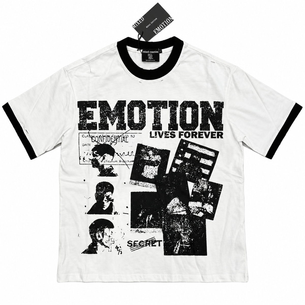 Mixed Emotion Emotion Lives Forever Graphic T-Shirt
