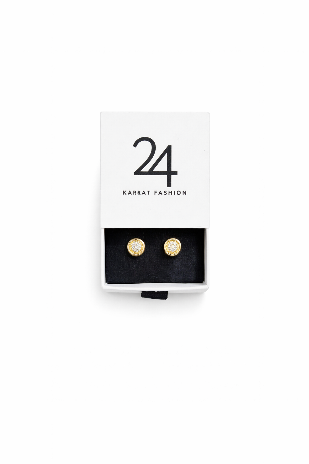 Gold Circle Earrings