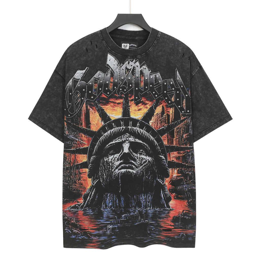 Fallen Liberty Graphic Tee