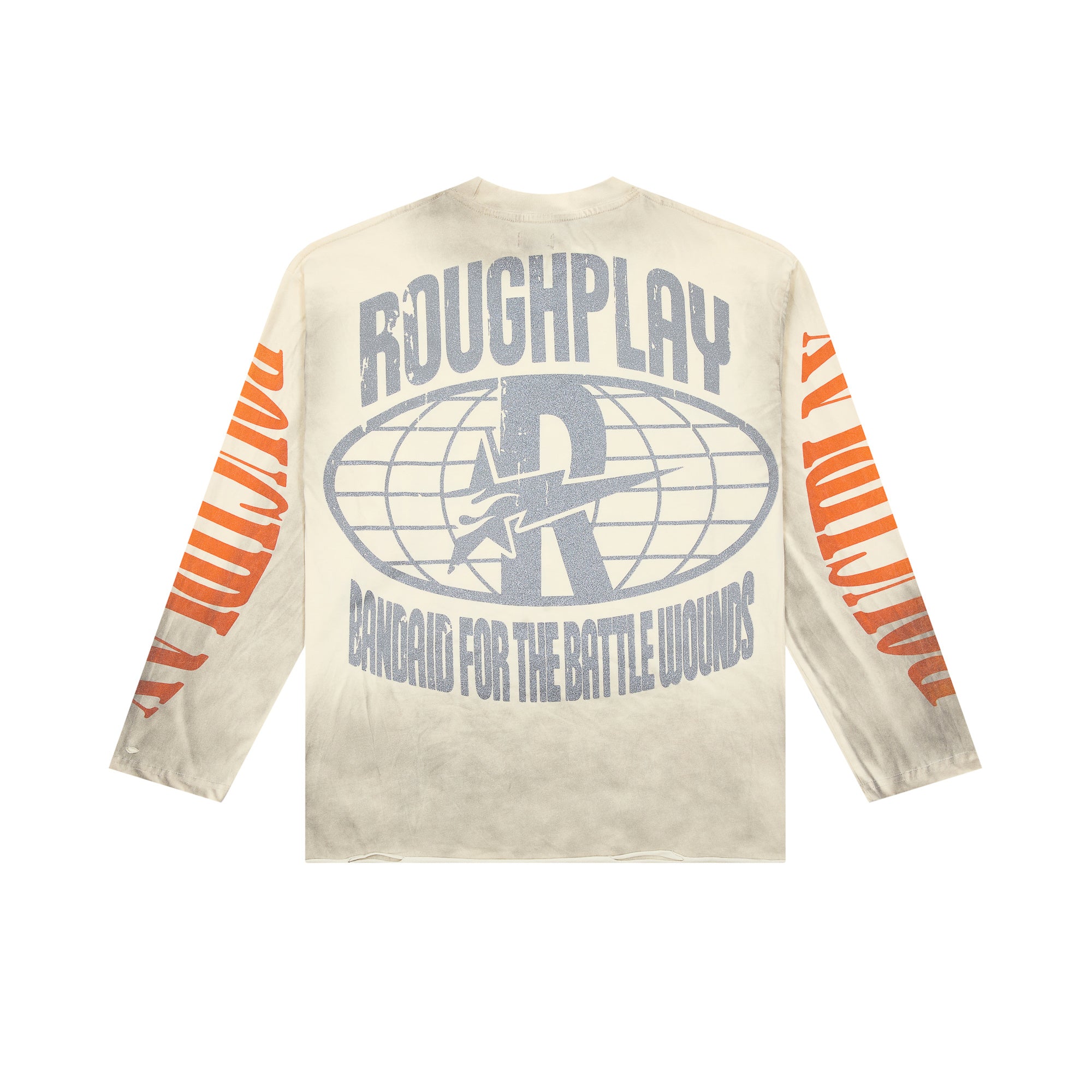 “Warning” Graphic Long Sleeve Tee