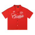 Red Emotion Button-Up Shirt Suit
