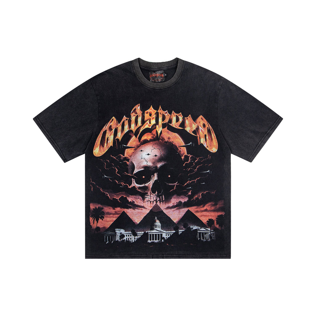 Pyramid Skull Graphic Tee