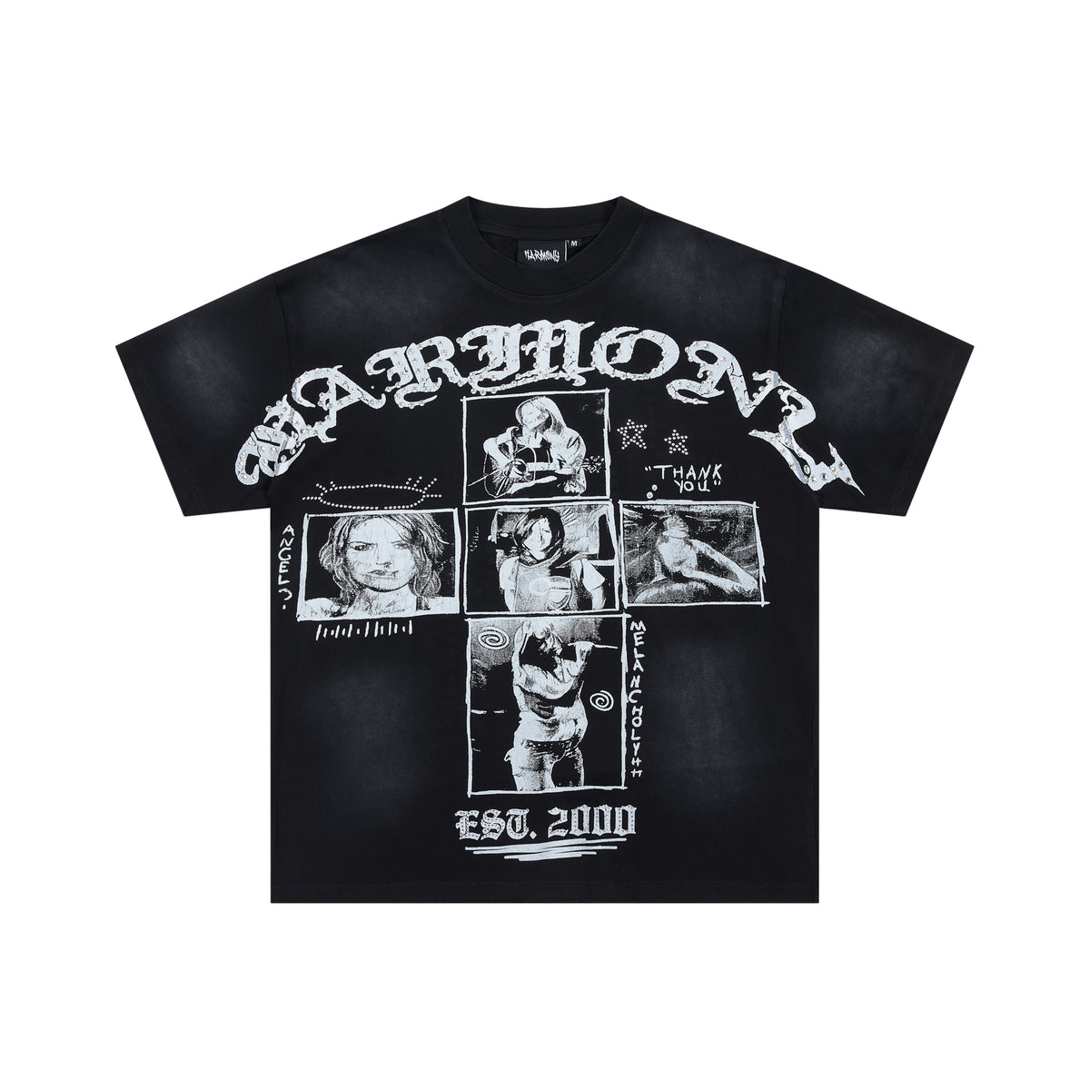 Harmony Angel Collage Graphic T-Shirt