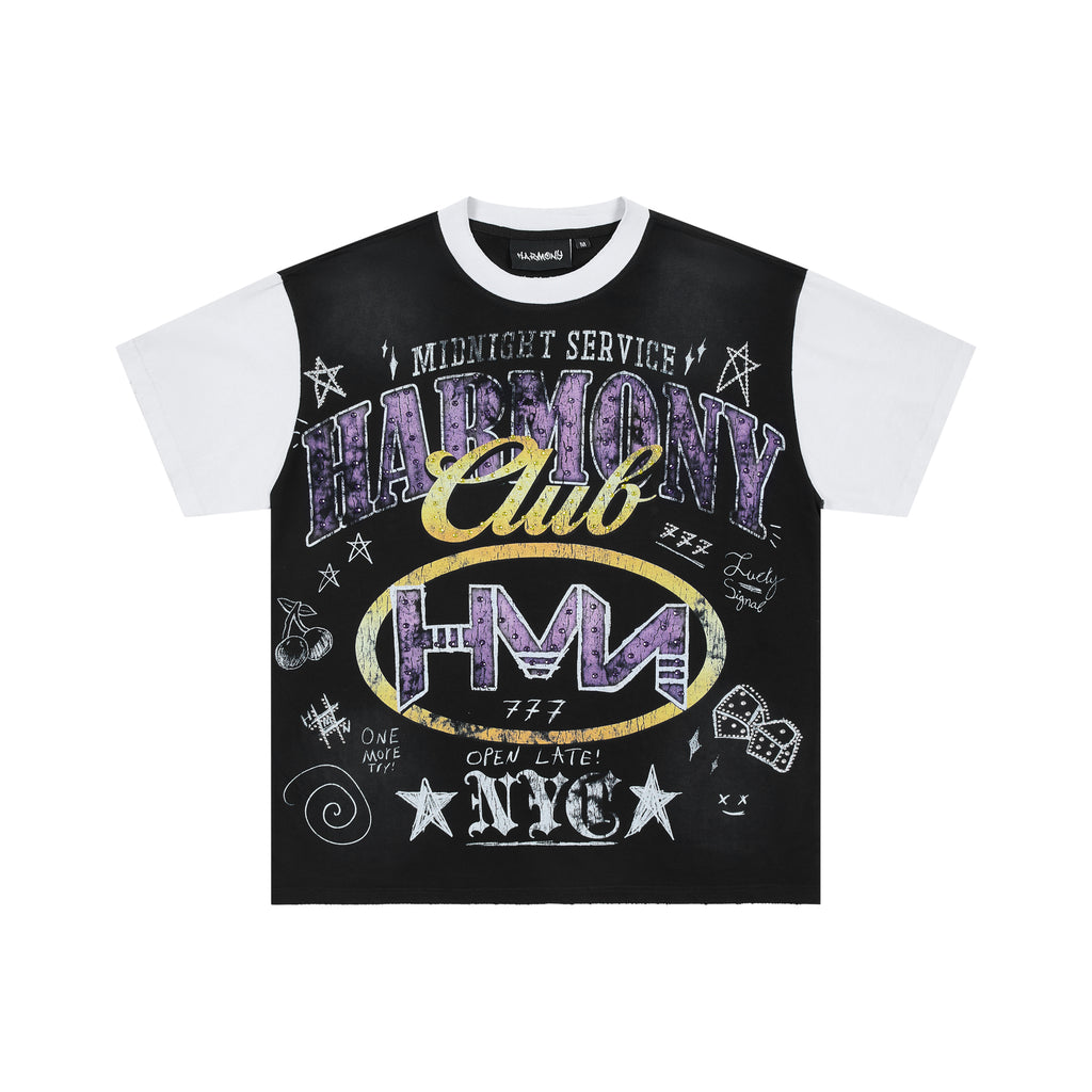 Harmony Midnight Service Club Graphic T-Shirt