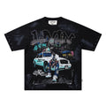 BKYS Street Racer Rhinestone Graphic T-Shirt