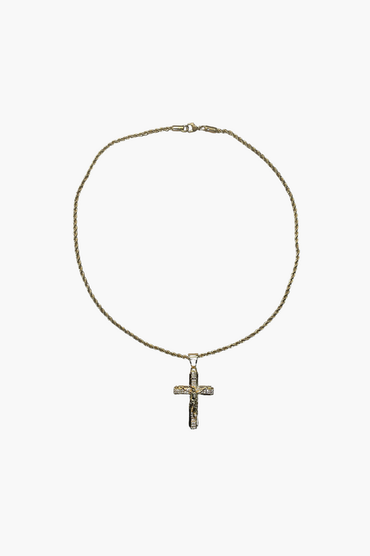 Gold Chain Cross