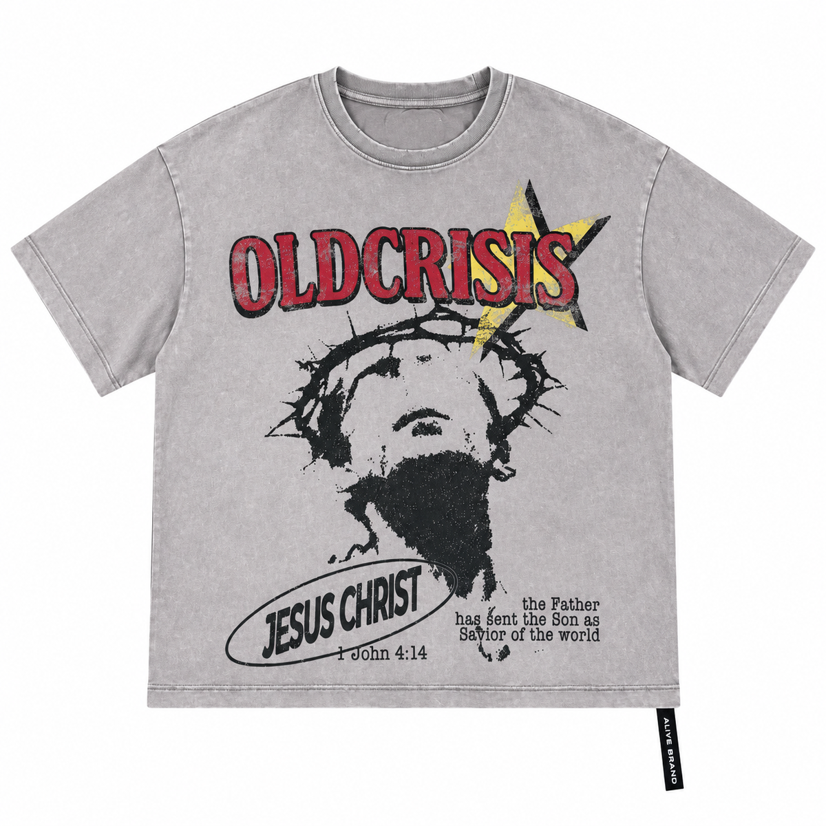 Old Crisis Savior Graphic T-Shirt